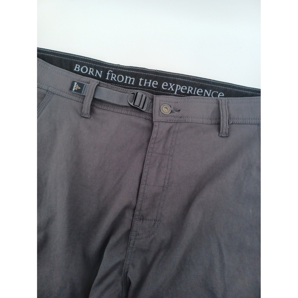 Prana Breathe Mens 38x34 Hiking Climbing Belted Outdoor